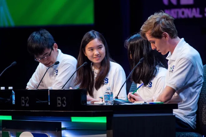 Students at a National Science Bowl. Students at a National Science Bowl.