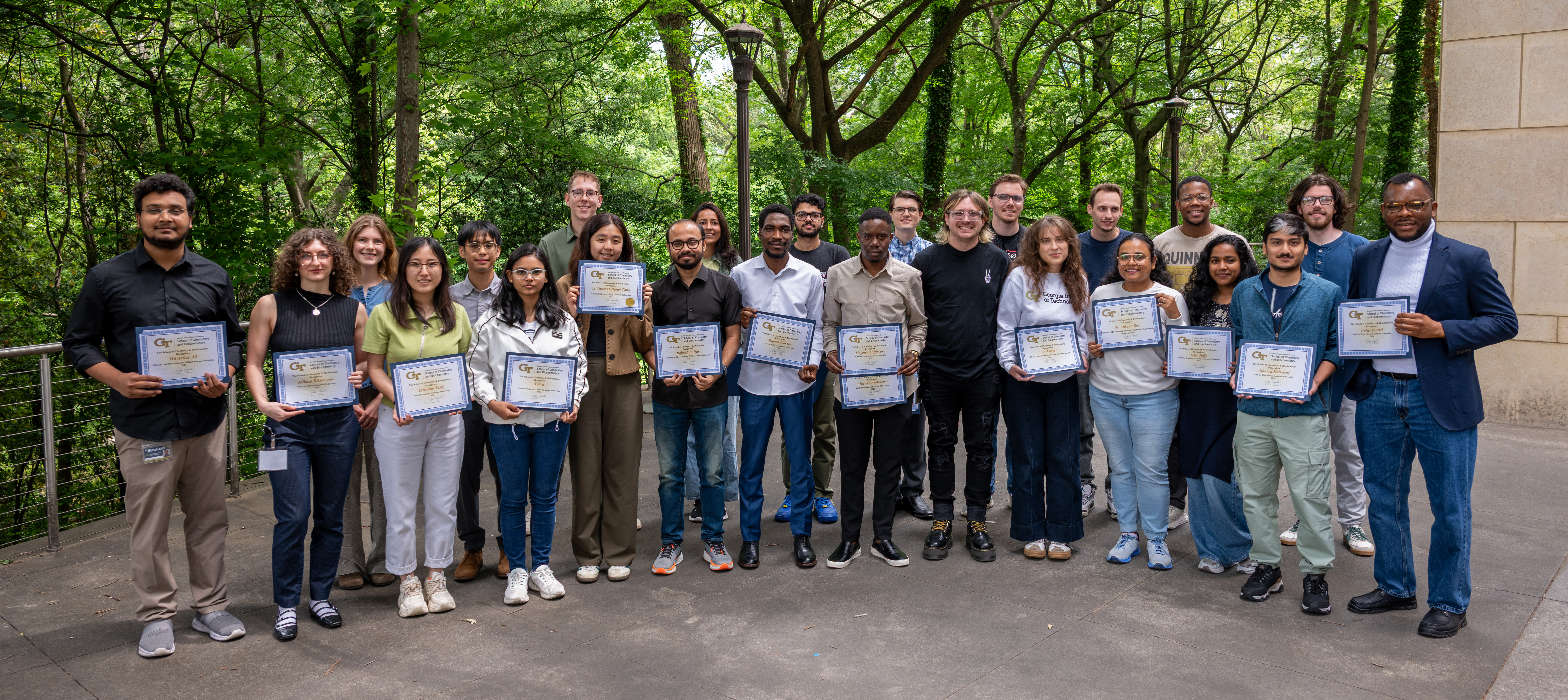 Award winners at the 2026 Spring Symposium.