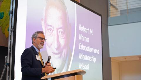 Ross Ethier shares his memories of Bob Nerem, founding director of the Petit Institute for Bioengineering and Bioscience.